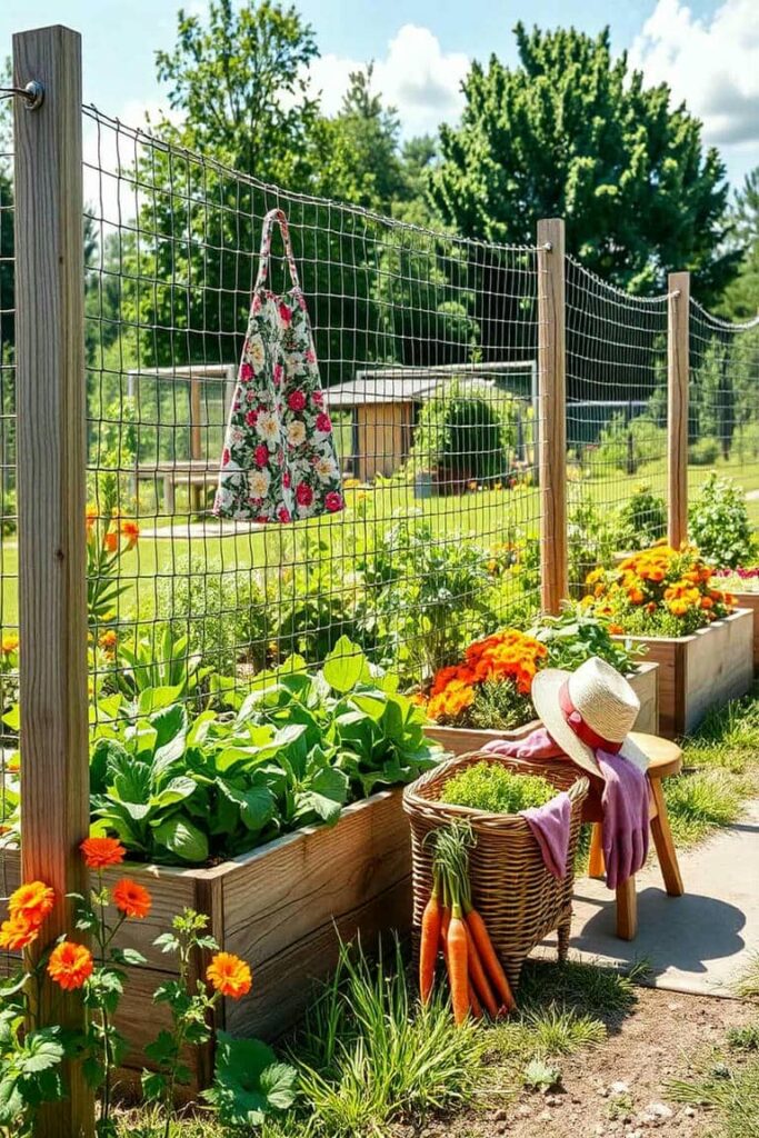 Chicken Wire Fence