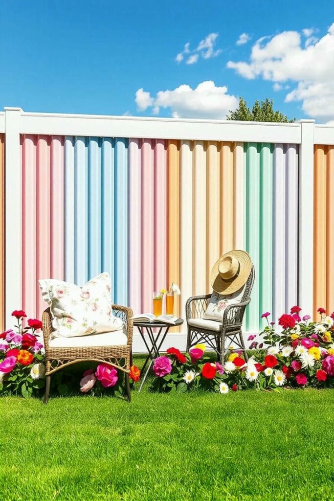 Corrugated Panel Fence