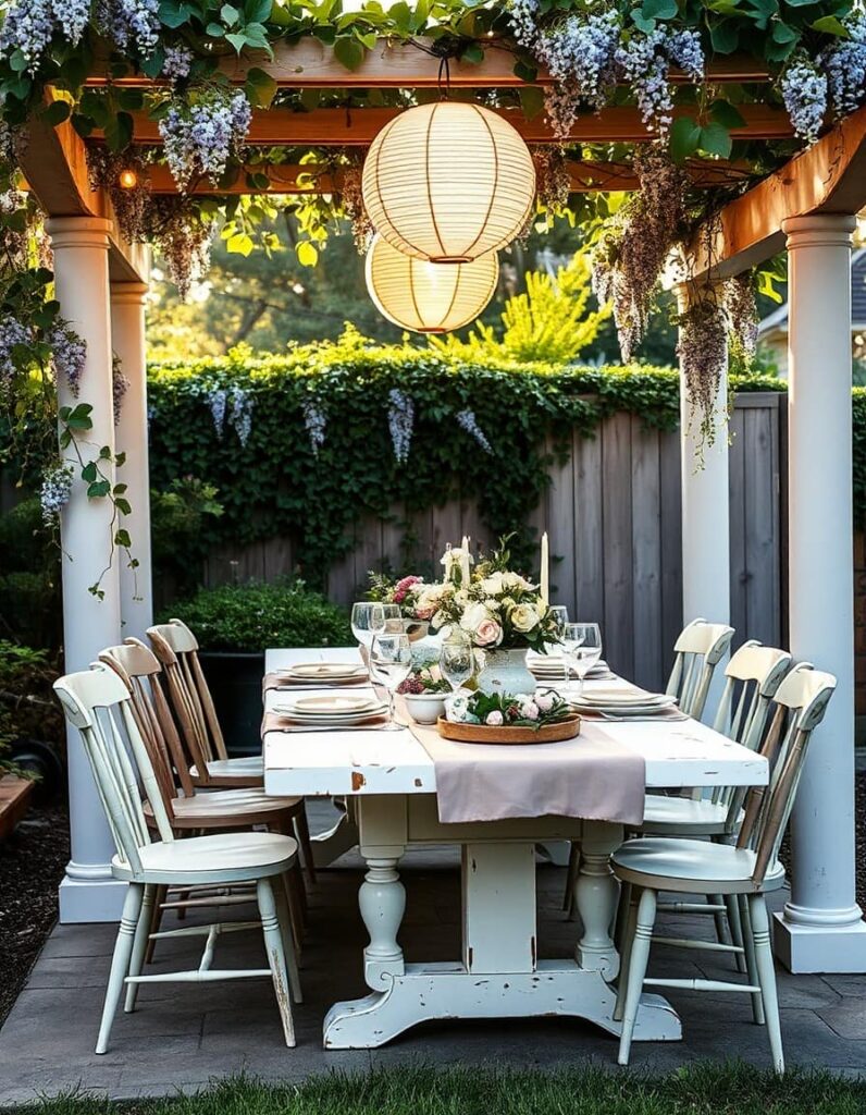 DIY Outdoor Dining Area