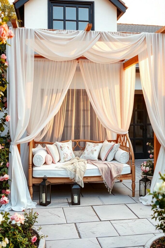 Outdoor Daybed With Canopy