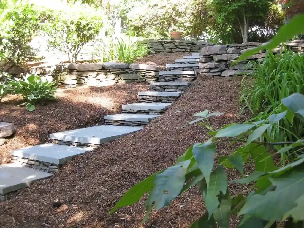 Stone Slab Stairs