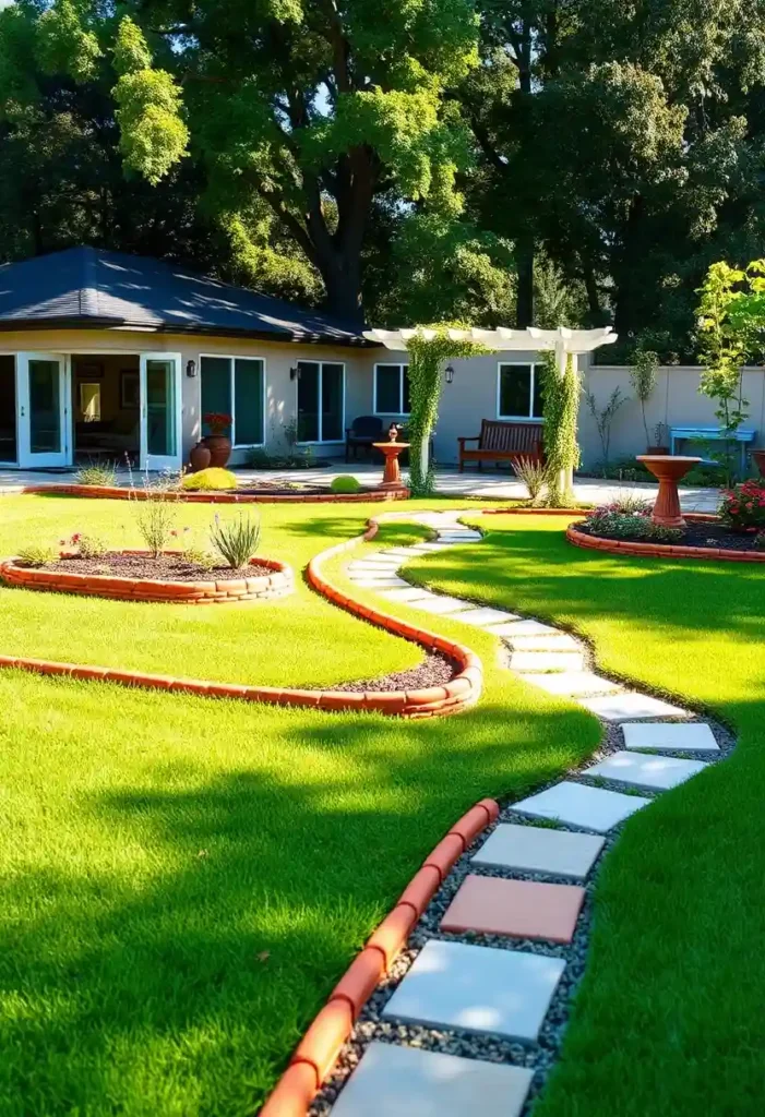 Terracotta edging