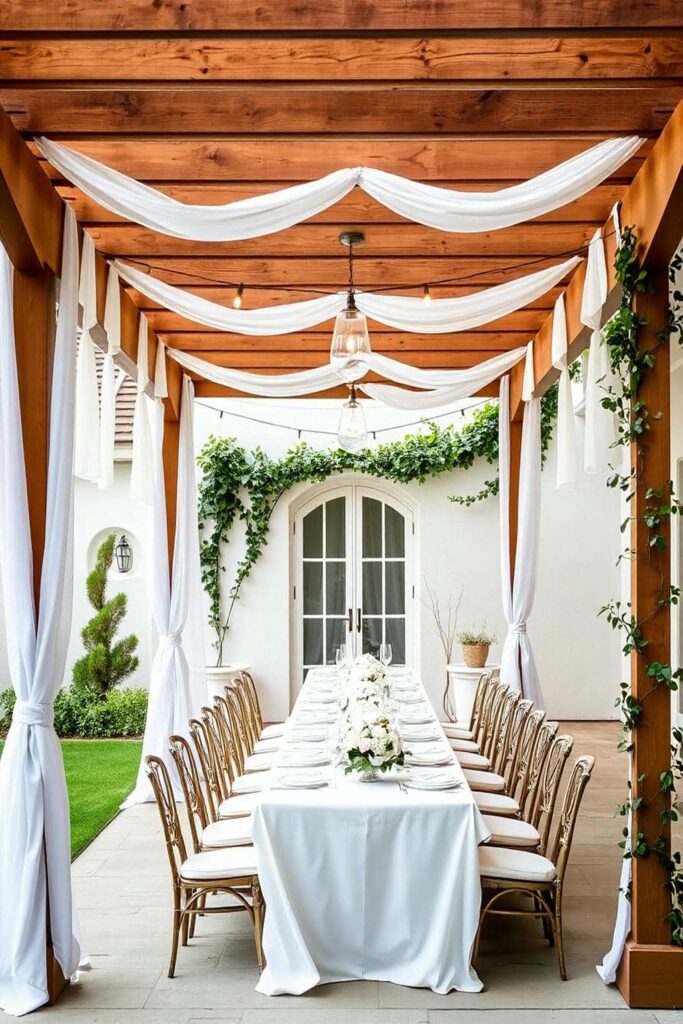 backyard pergola