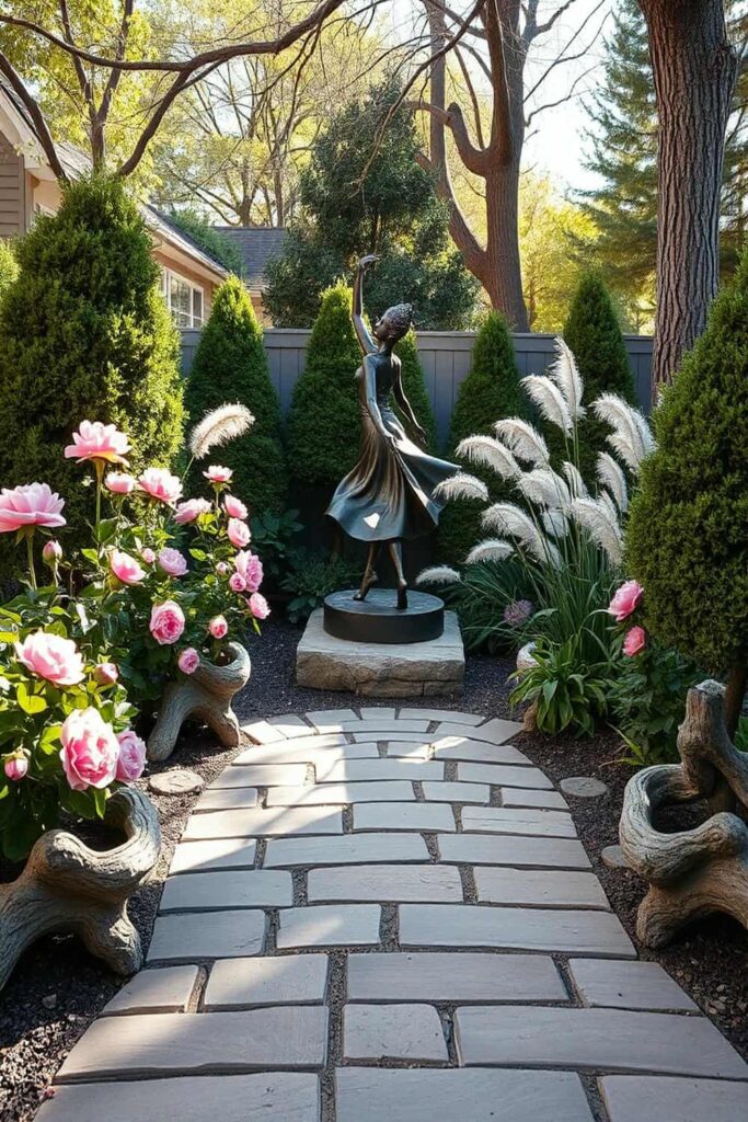 beautiful garden sculptures