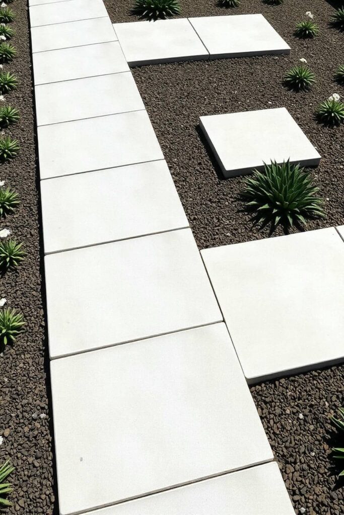 concrete path