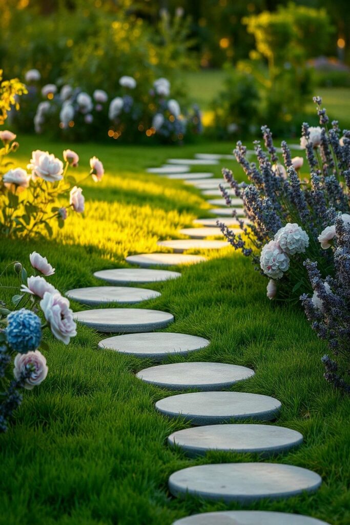 garden charm stepping stone