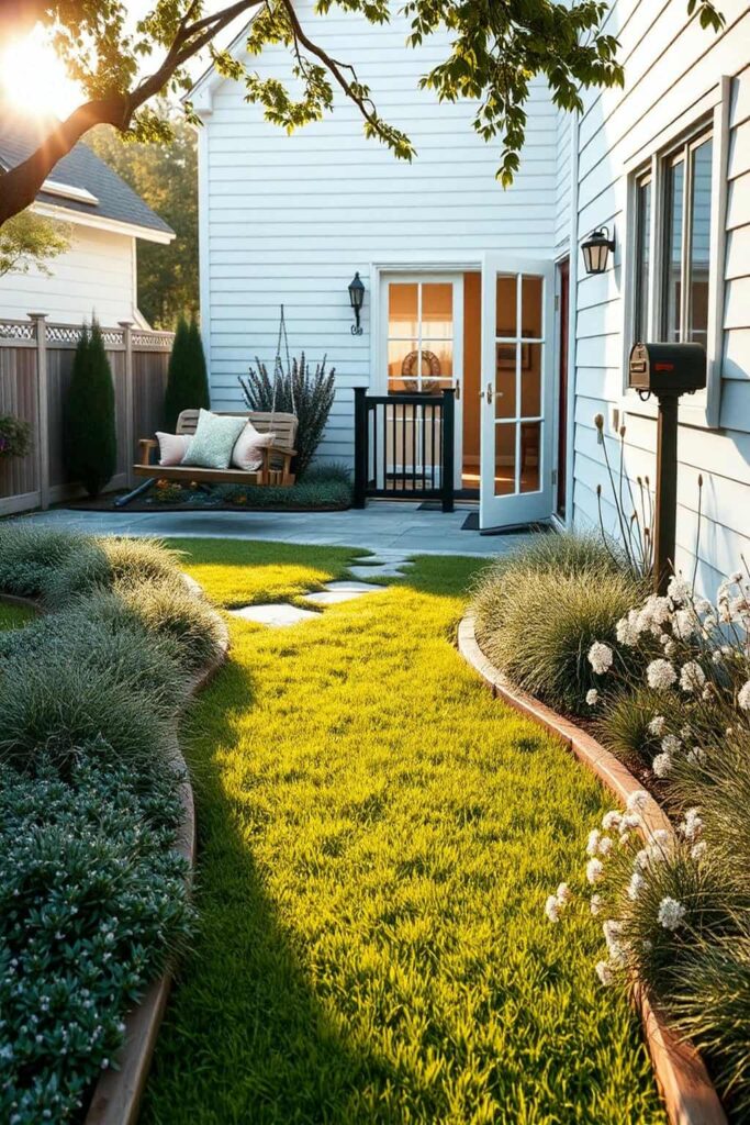 ground cover and ornamental grass