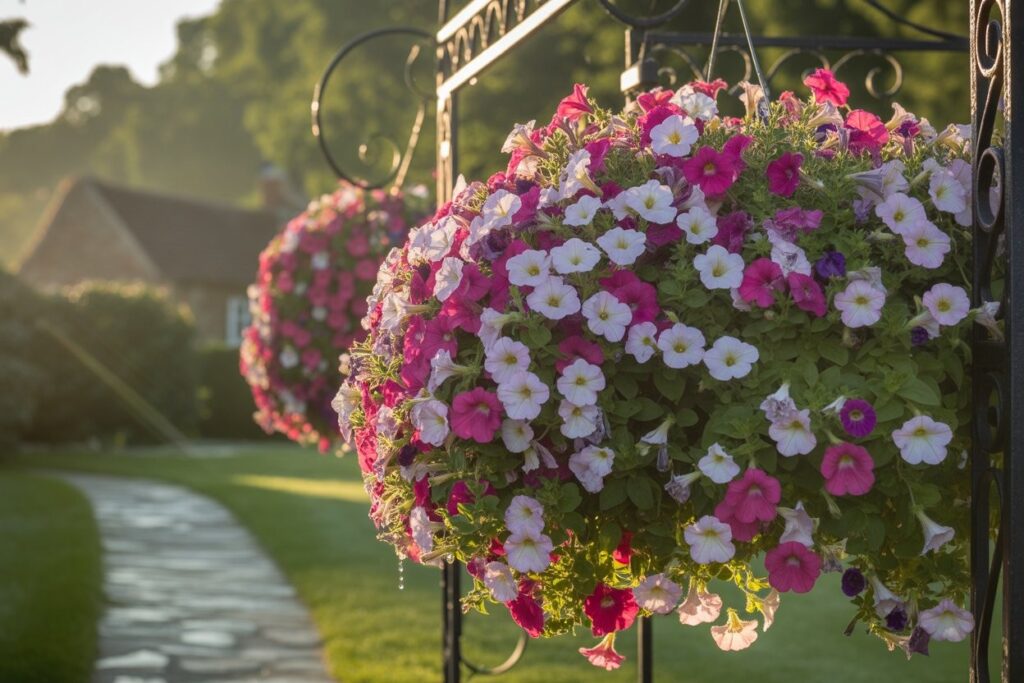 hanging flower bed