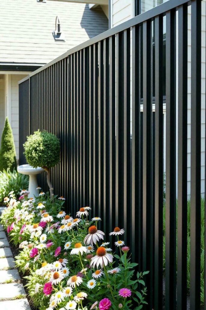 metal fence