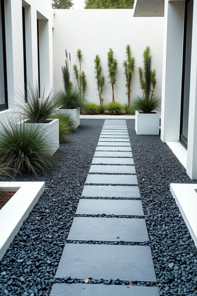 modern slate chippings