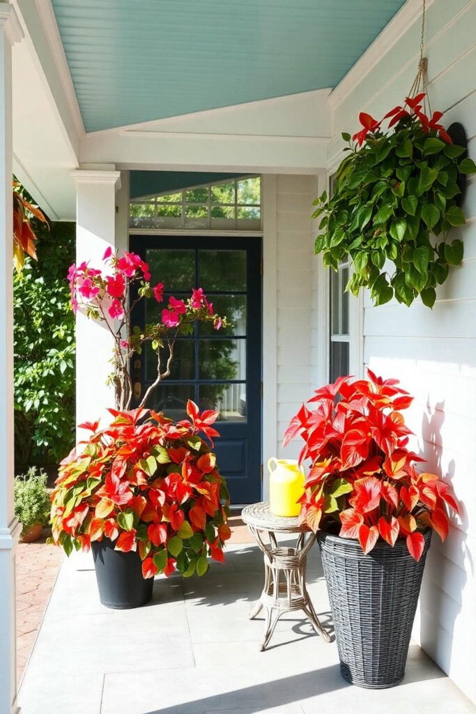 potted SunPatiens