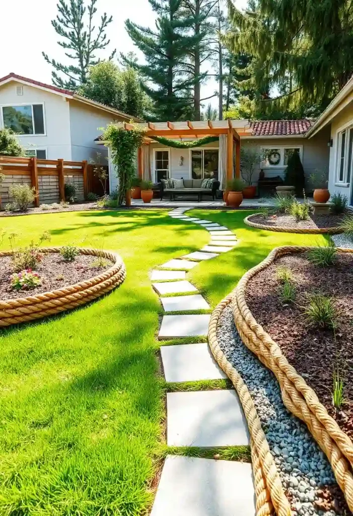 rope edging