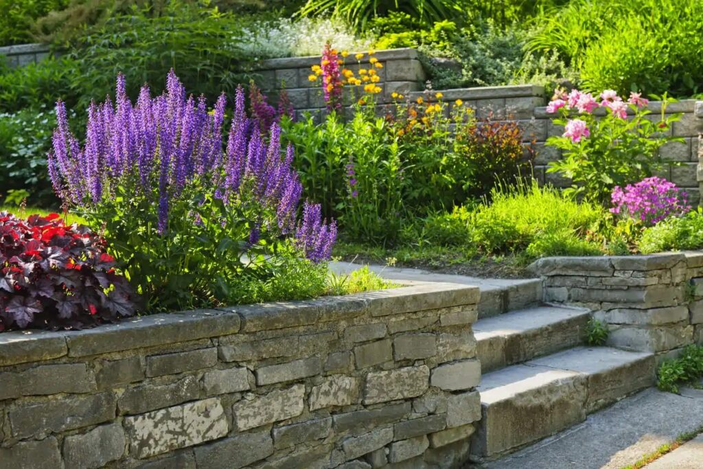 tiered garden bed