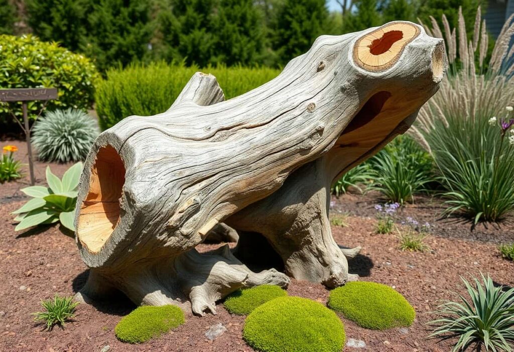 tree stump sculpture