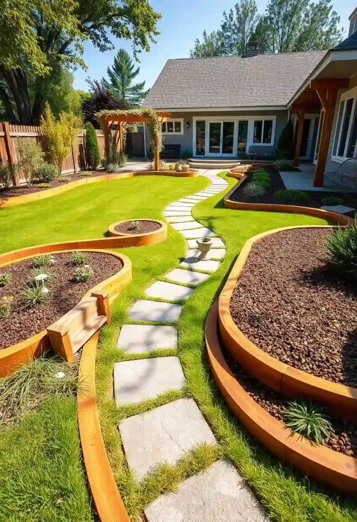 wood edging