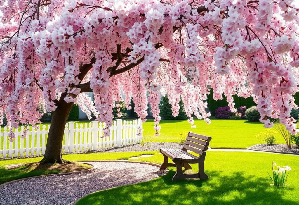 Pink Weeping Cherry