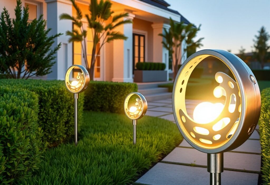 moon solar lights