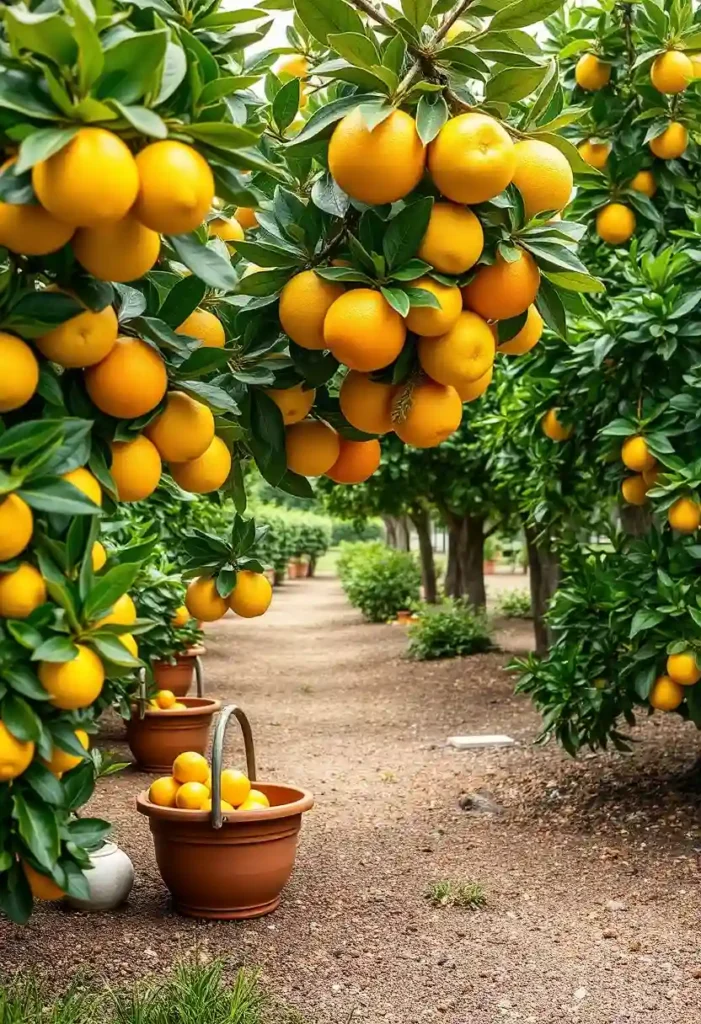 citrus orchard charm