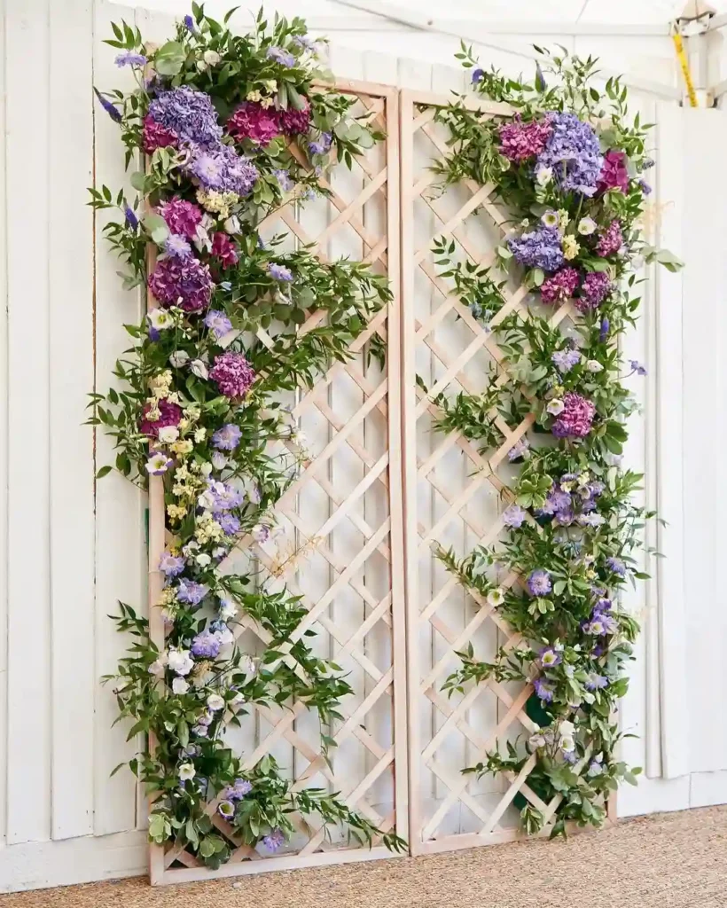 flowering trellis