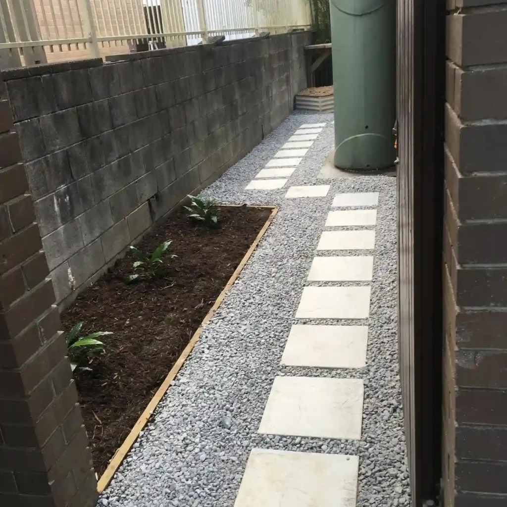 gravel pathway