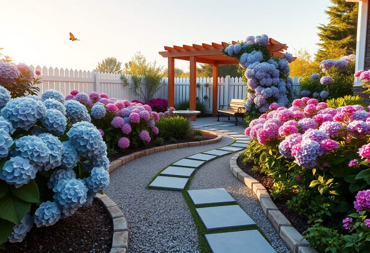 hydrangea landscaping ideas