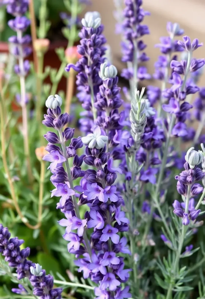 lavender and rosemary