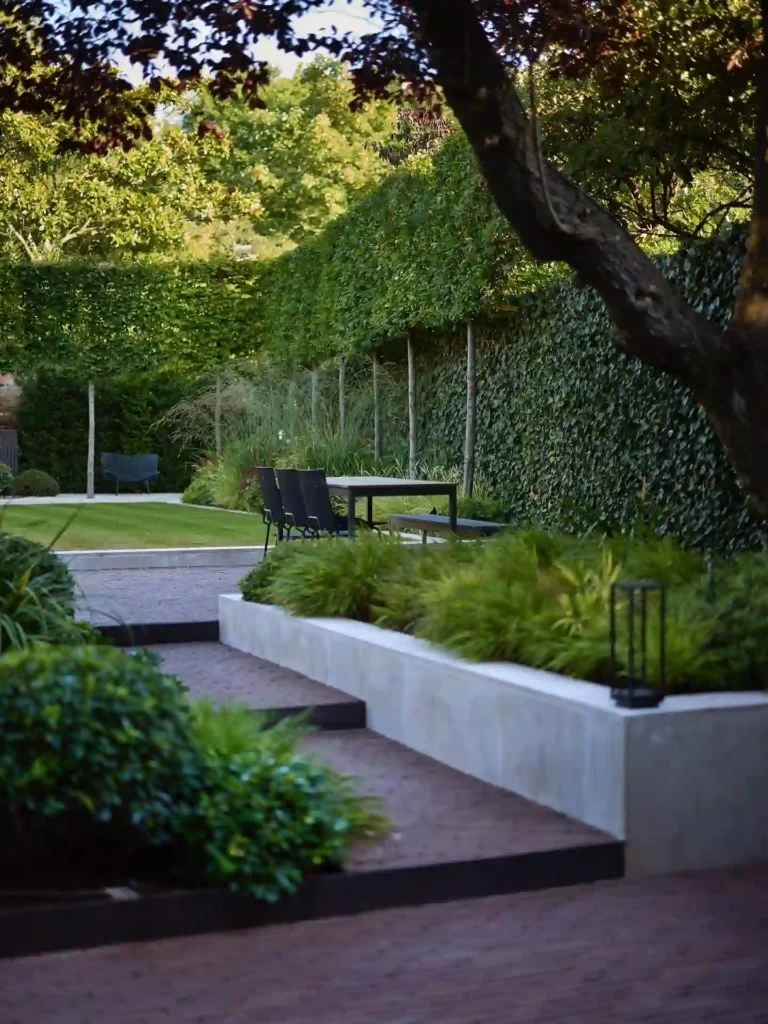 layered landscaping