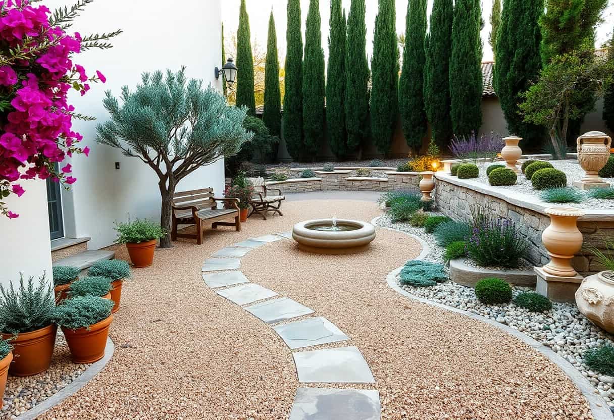 Mediterranean garden ideas