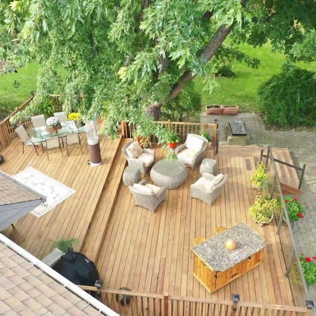 multi-level deck