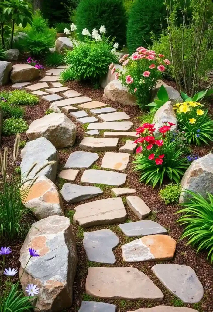 simple garden path