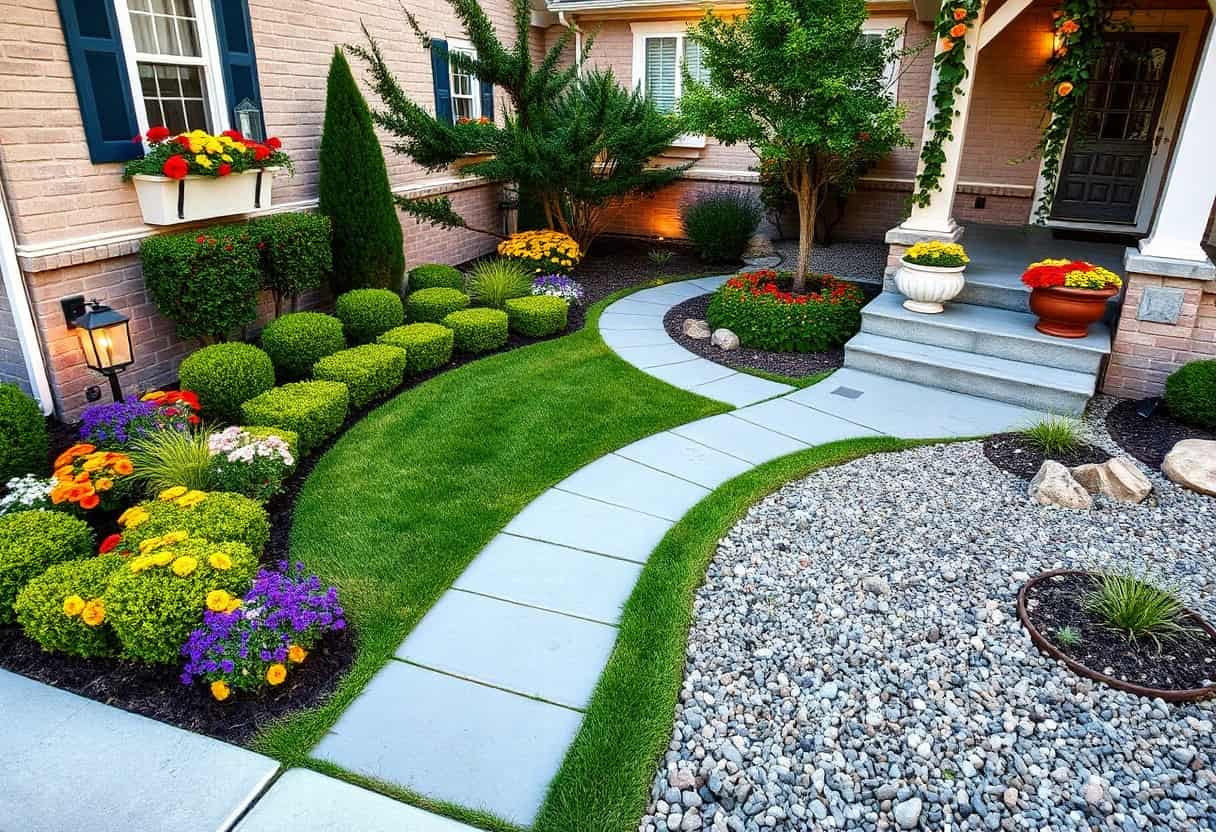 small front yard landscaping ideas