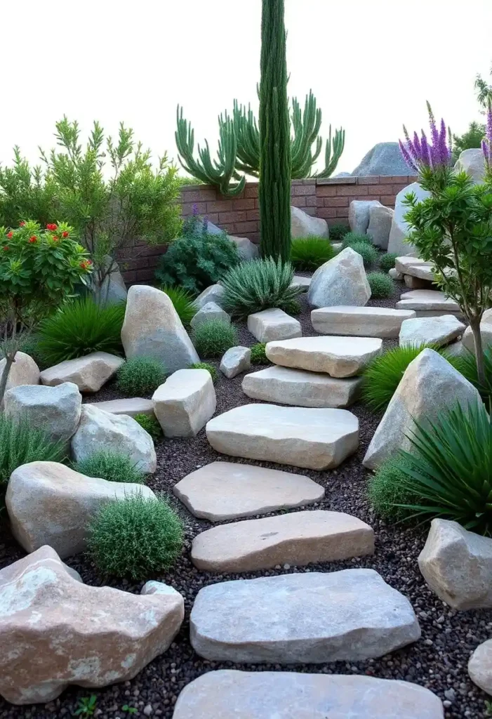stone garden sculpture